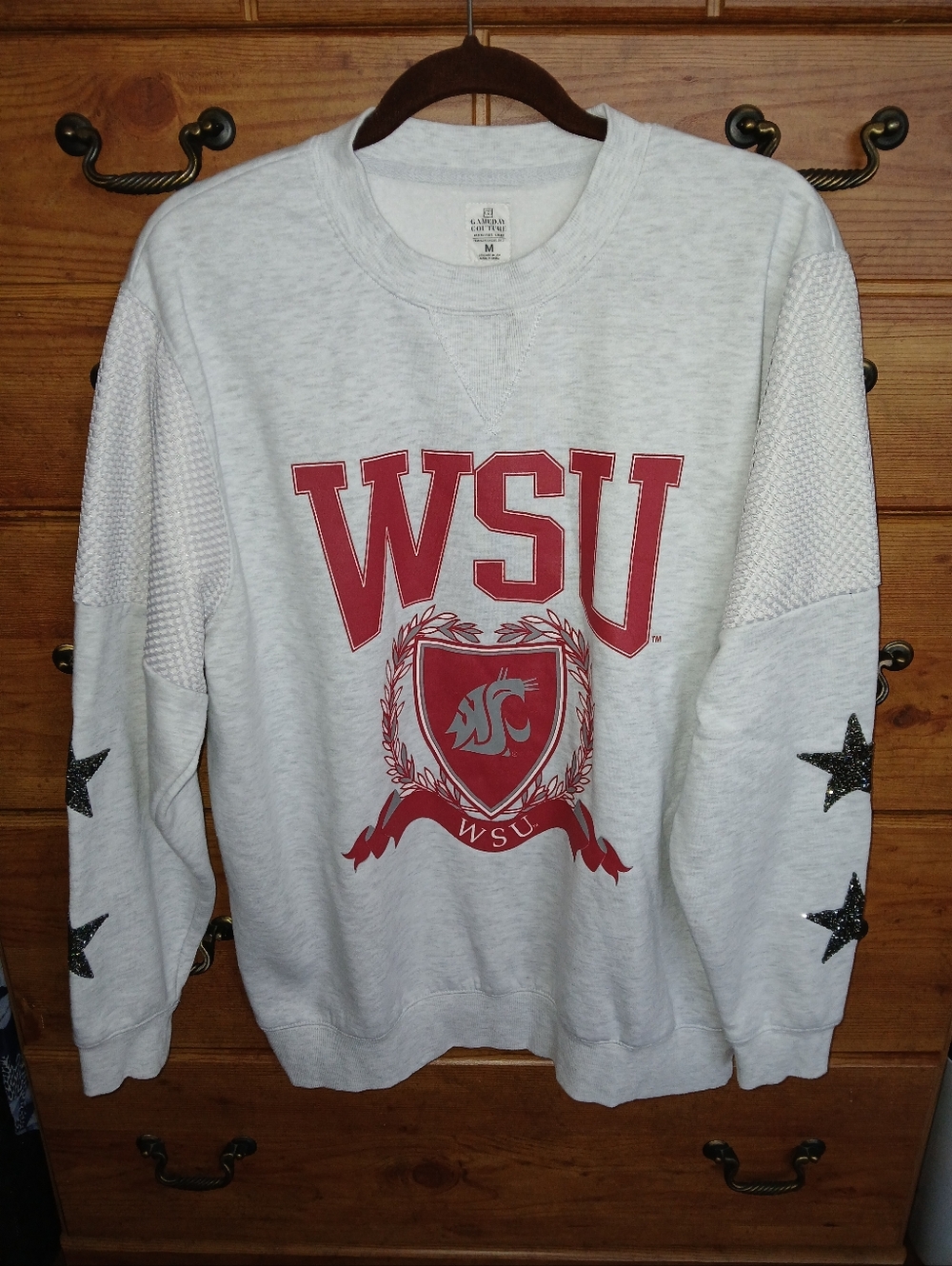 Washington State Cougars Womens Medium Oversized Sweatshirt